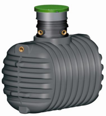 Kit cuve à enterrer 4RAIN 1600 litres 